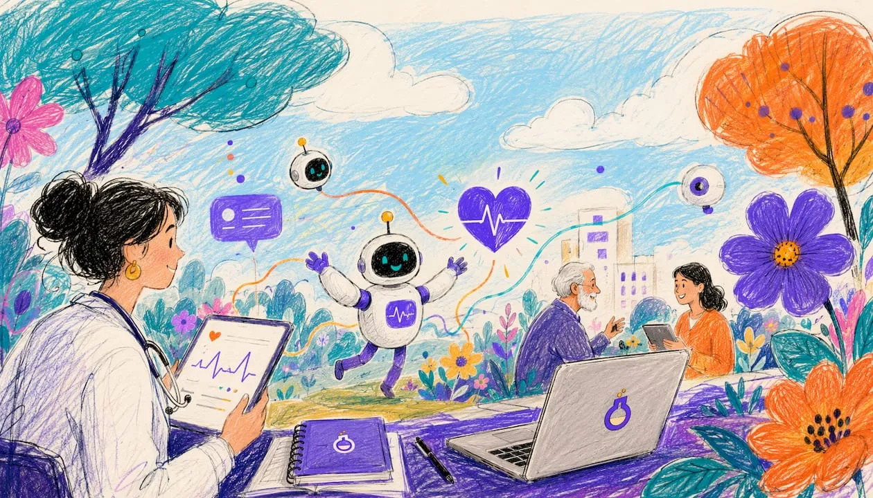 How Elixir Powers AI Agents to Transform Healthcare article image cover