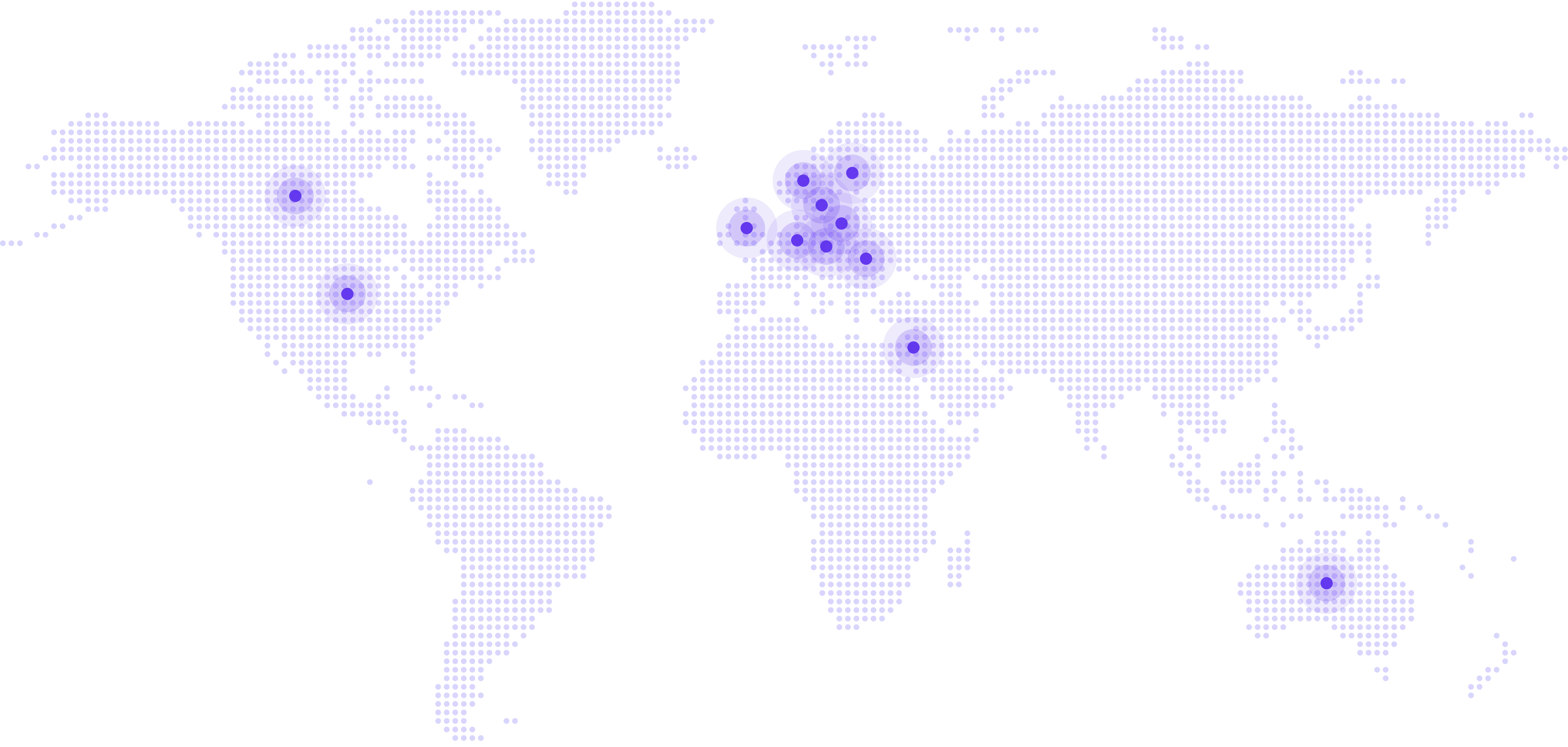 Map of our clients
