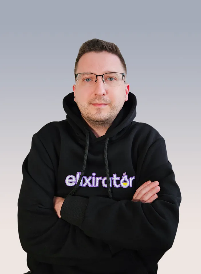 Photo of Yura Goncharov, Head of Operations at Elixirator